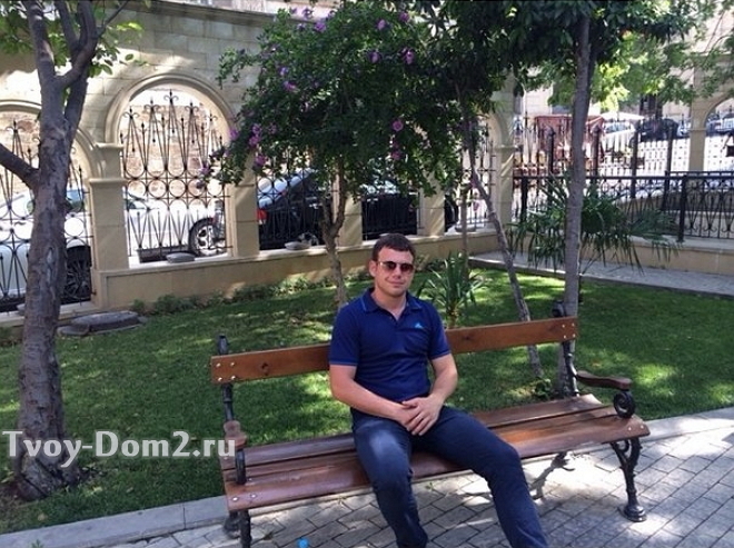 Блюменкранц на отдыхе в Баку