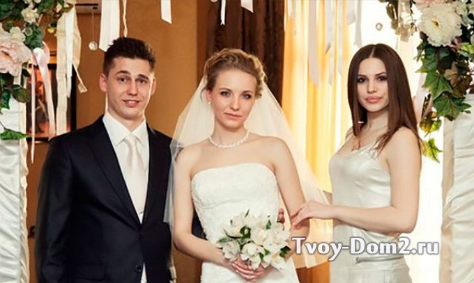 Фото со свадьбы сестры Александры Артемовой