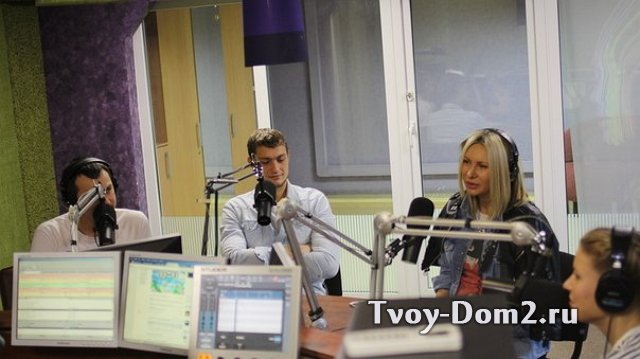 Карякина и Задойнов побывали на радио «Dipol-FM»