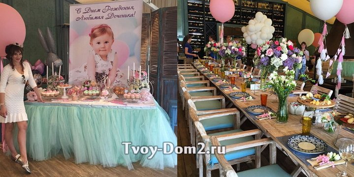 Елена Бушина устроила праздничное шоу на день рождения дочери
