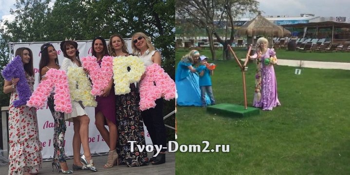 Елена Бушина устроила праздничное шоу на день рождения дочери
