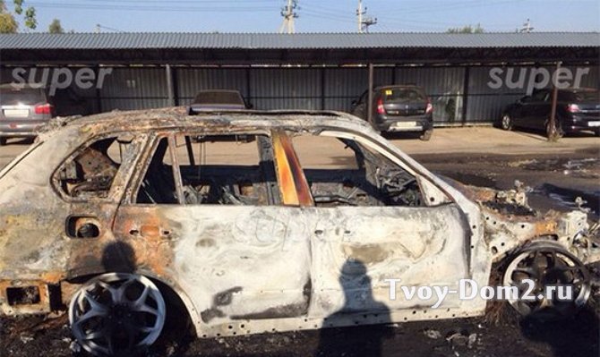 Неизвестные сожгли автомобиль Михаила Терехина