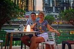 Свежие фотографии: Марина и Андрей гуляют в Дубае