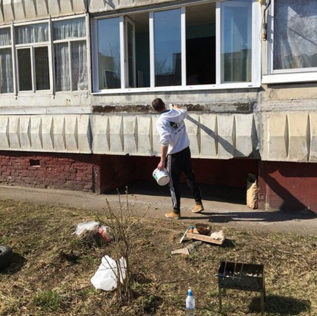 Как Александр Задойнов ремонтировал лоджию