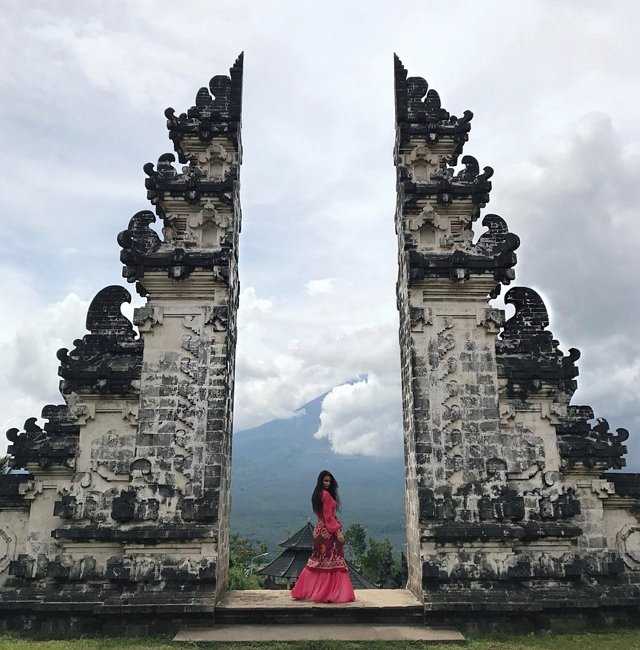 Подборка фотографий с отдыха Алены Водонаевой на Бали