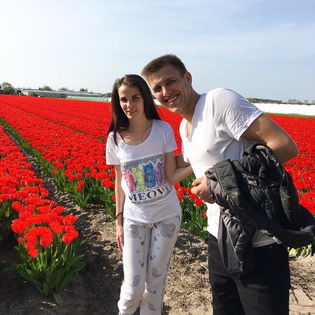 Подборка фото Токаревой и Слободяна из Голландии