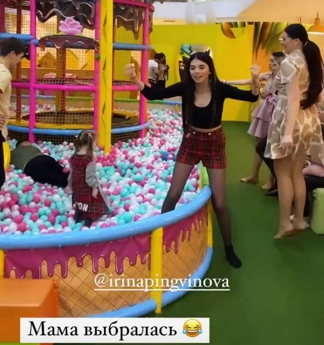 Ирина Пингвинова зачастила на чужие детские праздники
