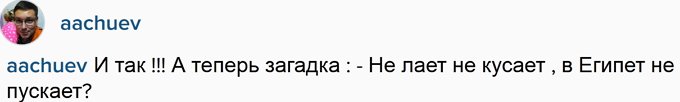 Чуев: Марина не хочет пускать меня в Египет