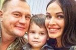 Степан Меньщиков поздравляет жену и сына с днем рождения