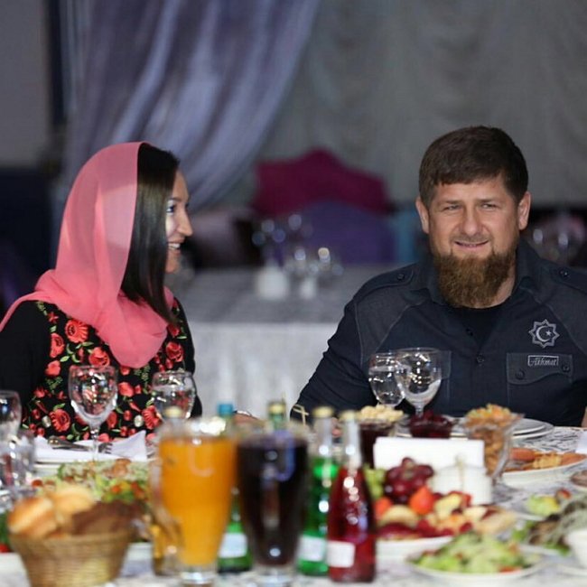 Бузова поздравляет с днём рождения главу Чеченской республики