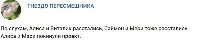 Литинская и Кулешова покинули проект