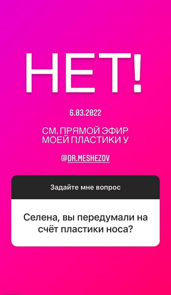 Селена Майер: Сначала пластика и переезд на дачу