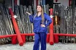 Александра Черно попробовала себя в роли ведущей телестройки