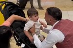 Арай Чобанян воссоединился с женой и сыном