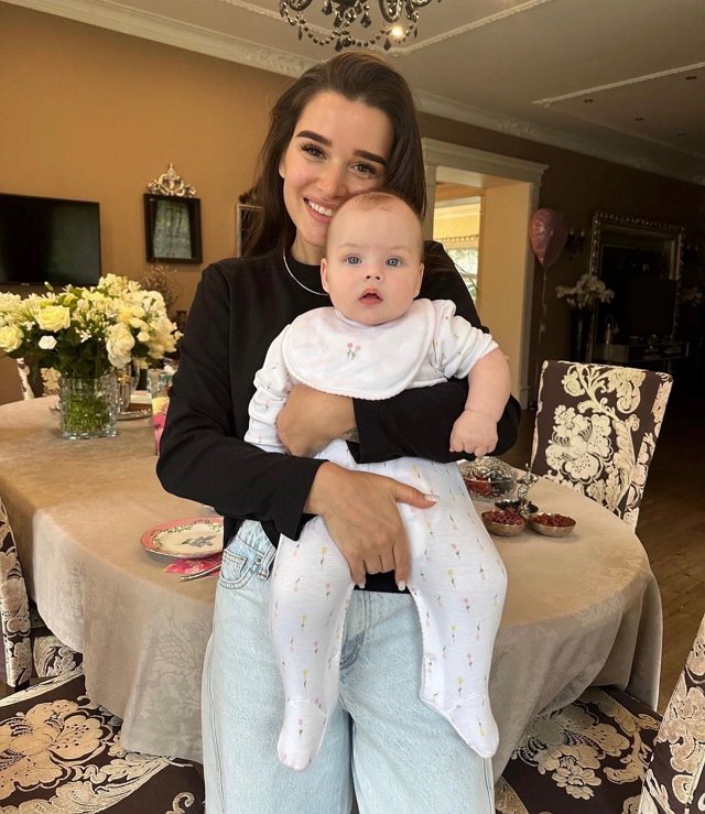 Ксения Бородина провела время с крестницей