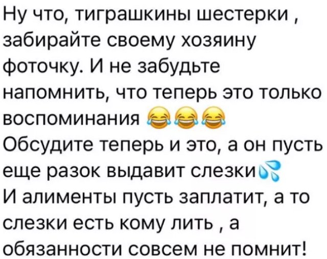 Юлия Колисниченко решила напомнить экс-супругу об алиментах через его фанатов