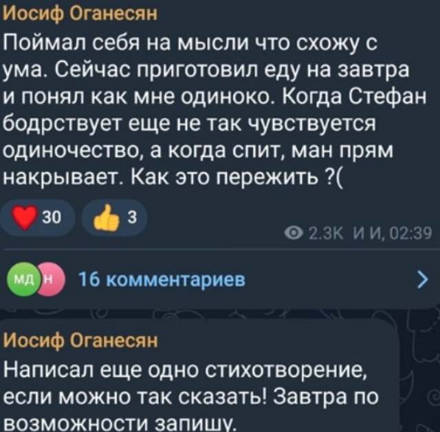 Дмитрий Мещеряков опять высмеял Иосифа Оганесяна