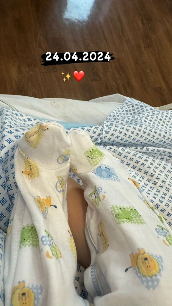 Марина Страхова впервые стала мамой 