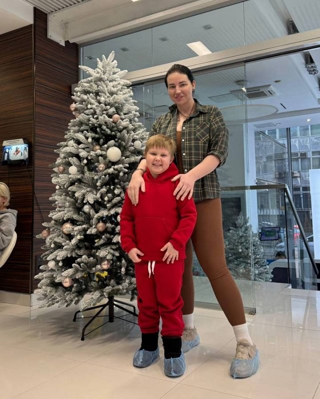 Александра Черно: Это мой сын!