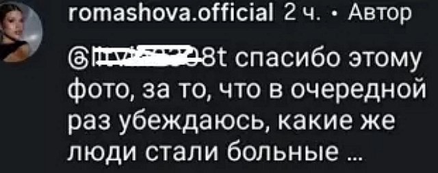 Анастасия Ромашова: Этот мир будто катится в пропасть